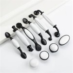 Black And White Cabinet Handles