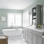 Gray Bathroom Cabinets What Color Walls